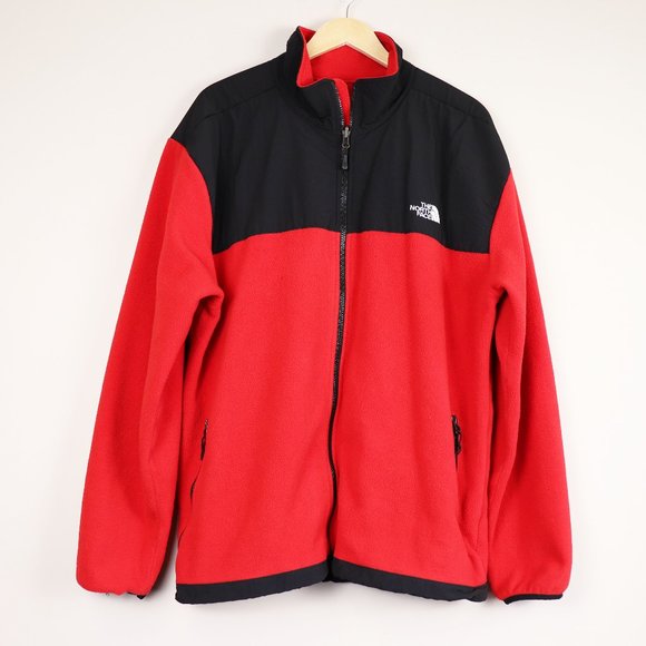 The North Face Other - The North Face Classic Red Fleece Zip Sweater Jacket Men's XXL